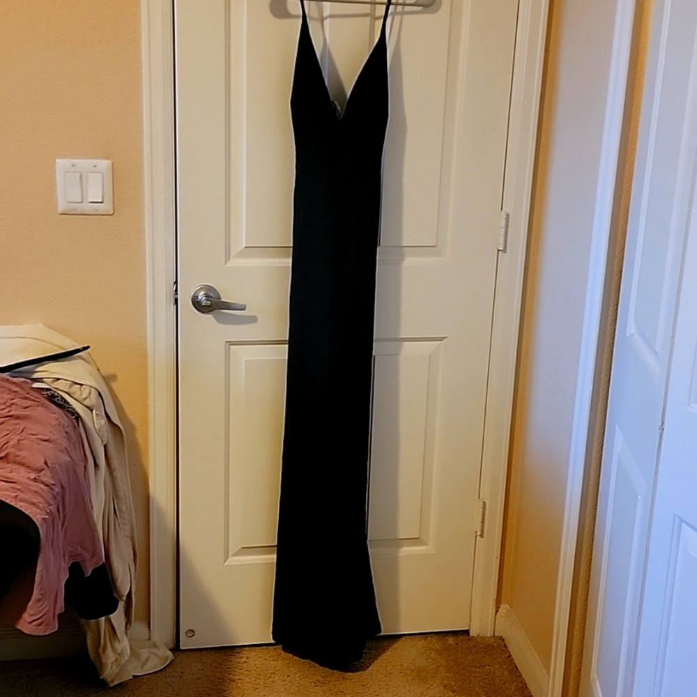 Black Bridesmaid Dress